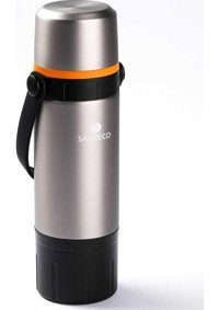 Tantitoni Paslanmaz Çelik 650 ml Outdoor Matara Termos Gümüş