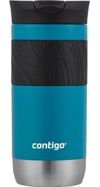Contigo Byron Paslanmaz Çelik 470 ml Outdoor Matara Termos Mavi