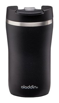 Aladdin Cafe Thermavac Leak Paslanmaz Çelik 250 ml Outdoor Matara Termos Siyah