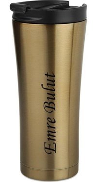 Nrd Life Kişiye Özel Çelik 500 ml Outdoor Bardak Termos Altın
