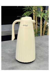 Acar Lüx Paslanmaz Çelik 1.5 lt Çaydanlık Termos Krem
