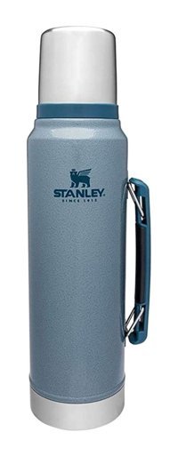Stanley Classic Paslanmaz Çelik 1 lt Outdoor Matara Termos Açık Mavi