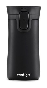 Contigo Pinnacle Paslanmaz Çelik 300 ml Outdoor Matara Termos Siyah