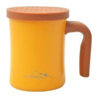 Campout Paslanmaz Çelik 350 ml Bardak Termos Sarı