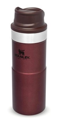 Stanley Classic Trigger-Action Paslanmaz Çelik 350 ml Outdoor Matara Termos Bordo