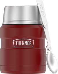 Thermos King Paslanmaz Çelik 473 ml Outdoor Yemek Termos Kırmızı