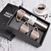 Aliyosso Metal - Paslanmaz Çelik 500 ml Outdoor Matara Termos İnox