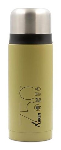 Laken LK1875K Çelik 750 ml Outdoor Matara Termos Haki