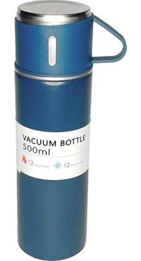 By Timur Sus 304 Paslanmaz Çelik 500 ml Outdoor Matara Termos Mavi