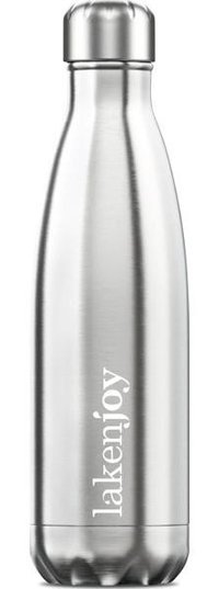 Laken Lakenjoy Paslanmaz Çelik 500 ml Outdoor Matara Termos Gümüş