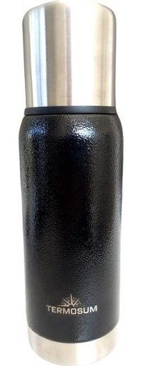 Termosum Avci Paslanmaz Çelik 500 ml Outdoor Matara Termos Siyah