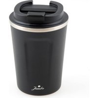 Jumbo Glory Çelik 380 ml Outdoor Bardak Termos Siyah