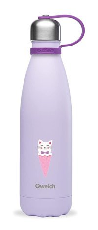 Qwetch QK9005 Paslanmaz Çelik 500 ml Outdoor Matara Termos Mor