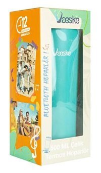 Vaeske Çelik 540 ml Outdoor Matara Termos Turkuaz