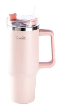Tantitoni Paslanmaz Çelik 1.2 lt Pipetli Outdoor Matara Termos Pembe