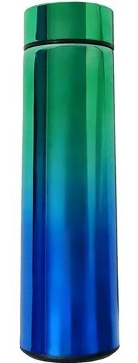 By Timur Sus 304 Paslanmaz Çelik 500 ml Outdoor Matara Termos Mavi-Yeşil