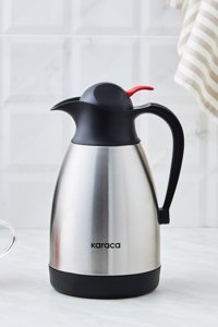 Karaca Clark Paslanmaz Çelik 1.5 lt Çaydanlık Termos Gümüş