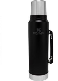 Stanley Classic Paslanmaz Çelik 1.1 lt Outdoor Matara Termos Siyah