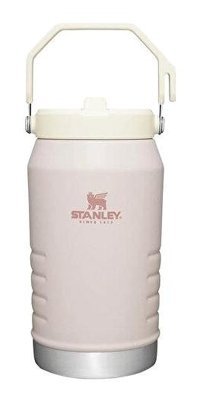 Stanley The Iceflow Flip Straw Paslanmaz Çelik 9 lt Pipetli Outdoor Matara Termos Pembe