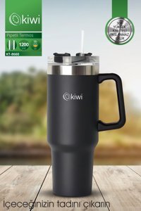 Kiwi Outdoor Bardak Termos Siyah