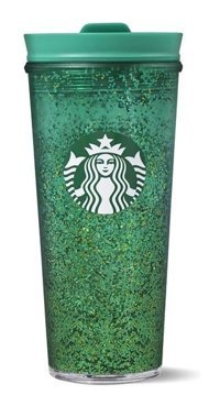 Starbucks 11137076 Plastik 473 ml Bardak Termos Yeşil