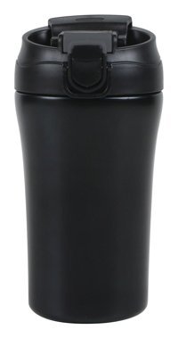 Allmug Paslanmaz Çelik Pipetli Outdoor Matara Termos Siyah