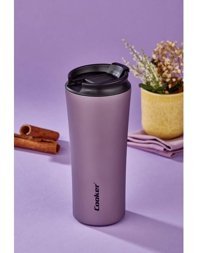 Cooker CKR 2049 Paslanmaz Çelik 400 ml Outdoor Matara Termos Mor