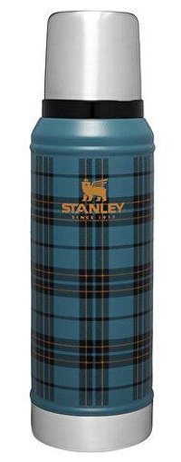 Stanley Legendary Paslanmaz Çelik 1 lt Outdoor Matara Termos Mavi