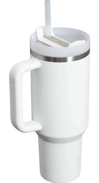 Cooker YK 1462 Paslanmaz Çelik 900 ml Pipetli Outdoor Bardak Termos Beyaz