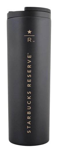 Starbucks Reserve Paslanmaz Çelik 473 ml Outdoor Matara Termos Siyah