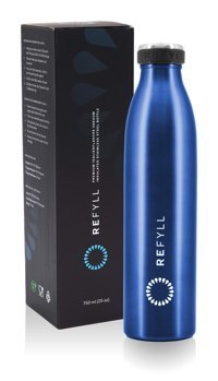 Refyll Paslanmaz Çelik 500 ml Outdoor Matara Termos Lacivert