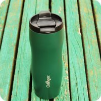 Odinger Polaron Paslanmaz Çelik 350 ml Outdoor Bardak Termos Yeşil