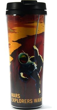 Modaroma Mars Explorers Plastik 380 ml Outdoor Bardak Termos Çok Renkli