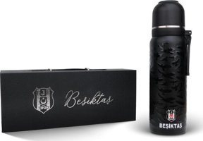 Timon Çelik 650 ml Outdoor Matara Termos Siyah