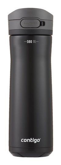 Contigo Jackson Chill Paslanmaz Çelik 590 ml Outdoor Matara Termos Siyah