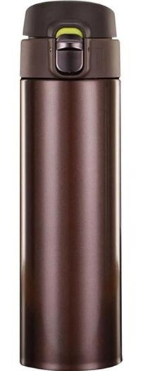 Forzacase FC432 Paslanmaz Çelik 500 ml Outdoor Matara Termos Kahverengi