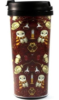 Modaroma Harry Potter Hedwig Plastik 380 ml Outdoor Bardak Termos Çok Renkli