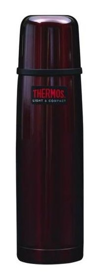Thermos FBB-500 Light & Compact Paslanmaz Çelik 500 ml Outdoor Matara Termos Bordo