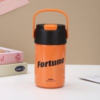 Ikkb Paslanmaz Çelik 350 ml Matara Termos Turuncu