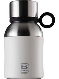 Bugatti Paslanmaz Çelik 500 ml Outdoor Yemek Termos Beyaz-Gri