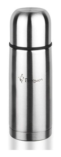 Penguen 1050 Paslanmaz Çelik 500 ml Outdoor Matara Termos Gümüş