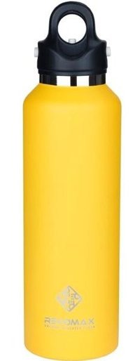 Revomax Paslanmaz Çelik 592 ml Outdoor Matara Termos Sarı
