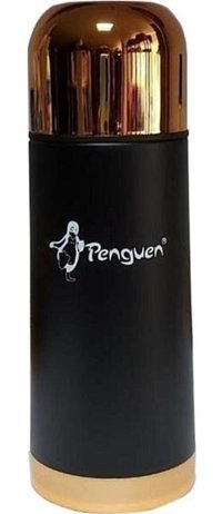 Penguen 1035B Çelik 350 ml Outdoor Matara Termos Altın-Siyah