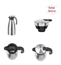 Tefal Soft Paslanmaz Çelik 1.5 lt Çaydanlık Termos Siyah