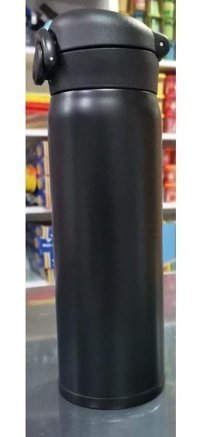 Timon Piano Çelik 500 ml Outdoor Matara Termos Siyah