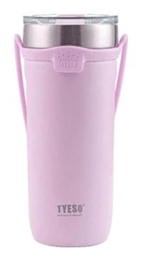 Tyeso Soulmate Paslanmaz Çelik-Silikon 710 ml Outdoor Matara Termos Lila
