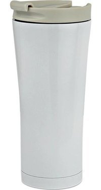 Aliyosso Paslanmaz Çelik 500 ml Outdoor Bardak Termos Beyaz