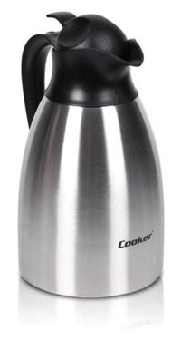 Cooker CKR 2098 Paslanmaz Çelik 1.5 lt Çaydanlık Termos Gri