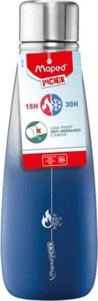 Maped 871103 Paslanmaz Çelik 500 ml Outdoor Matara Termos Mavi