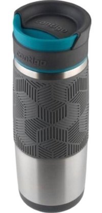 Contigo 2095402 Paslanmaz Çelik 0.47 lt Outdoor Matara Termos Gri-Mavi